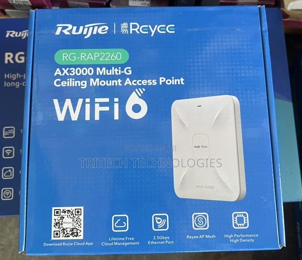 Ruijie Rg-Rap2260 Wi-Fi 6 Ax3000 Multi-G Ceiling Access · Photo 1