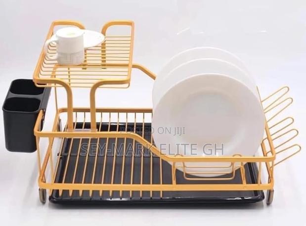 2 Tier Anti -Rust Drainer Dish Rack · Photo 1