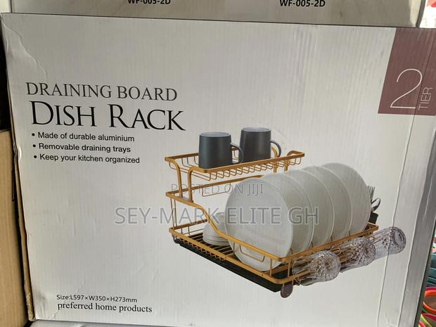 2 Tier Anti -Rust Drainer Dish Rack · Photo 2