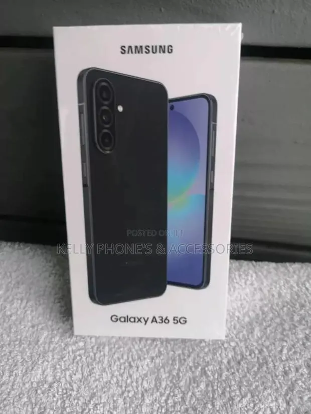 New Samsung Galaxy A36 256 GB Black · Photo 1