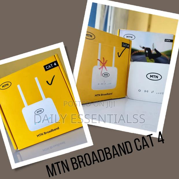 Perform Better With Our MTN Cat 4 Broadband · Photo 1