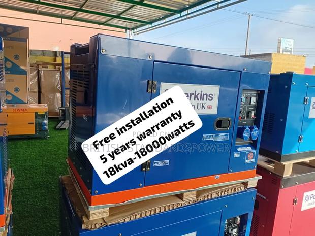 Life Safety Power 18kva Silent Diesel Perkins Generator · Photo 1