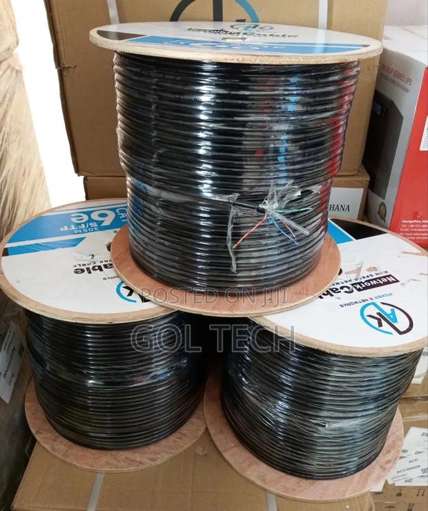 Cat6 Outdoor Cable 305m SFTP Ak Power Network Cable · Photo 1