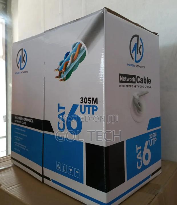 Cat6 305m Utp Cable High Performance Network Cable Ak · Photo 1