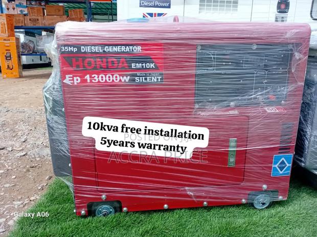 Volt Gen Honda 10kva Diesel Generator 10kva Diesel · Photo 1