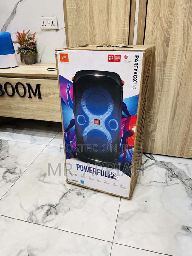 Powerful and Durable JBL Party Box 110 Bluetooth Speaker. · Photo 1