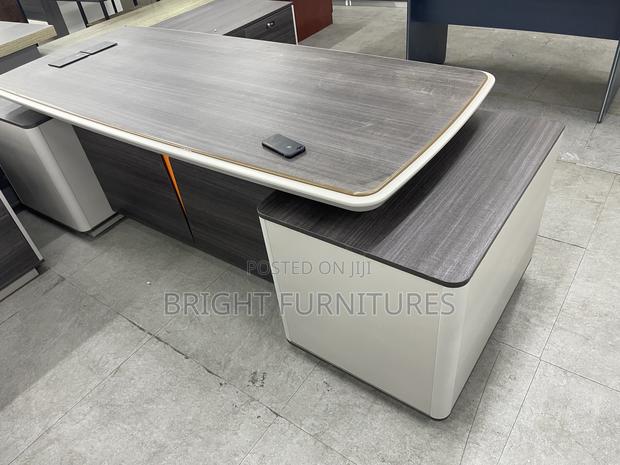 High Quality Executive Ceo Luxury L Shape Office Icede · Photo 1