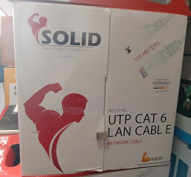 100m Utp Cat6 Cable Solid · Photo 1