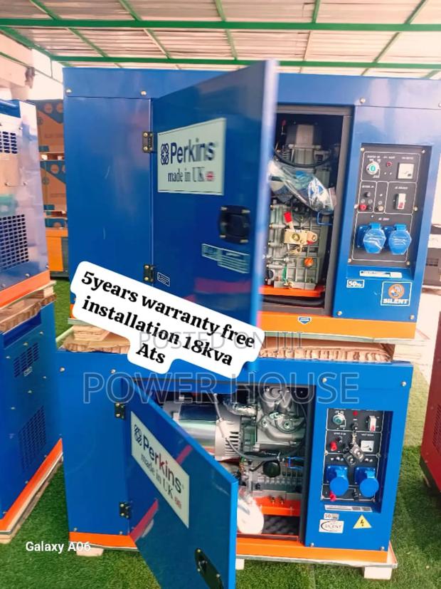 Aircool Optima 18kva Perkins Diesel Generator 18kva · Photo 1