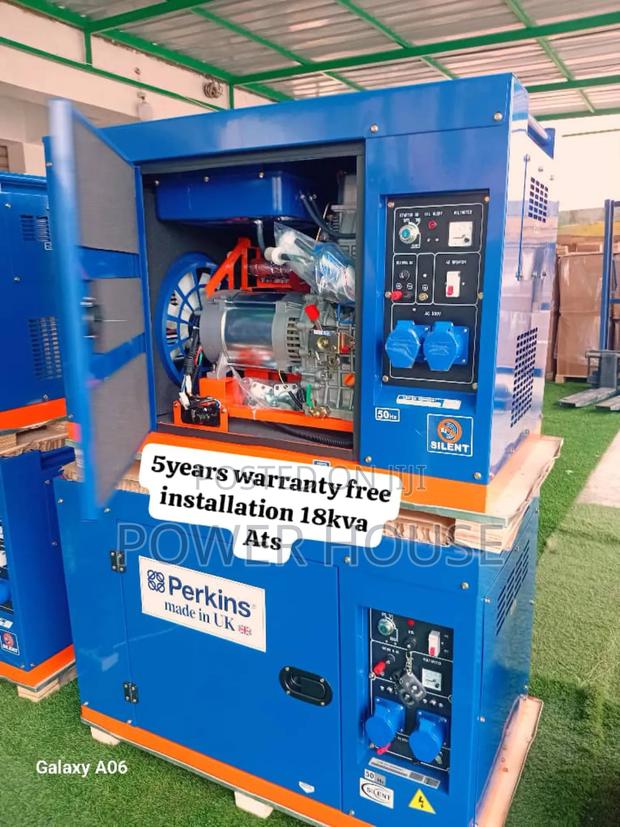 Aircool Starctu 18kva Diesel Generator 18kva Diesel Perkins · Photo 1