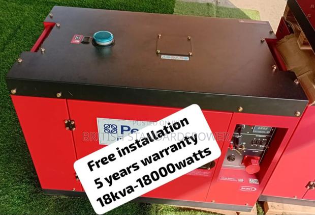 Decentralised Energy System 18kva Silent Diesel Generator · Photo 1