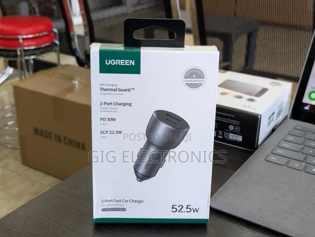 Ugreen Fast Car Charger - Cd213 · Photo 1