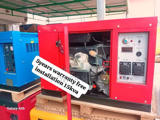 Aircool Regaflow Honda Diesel 16500watts 15kva Generator · Photo 1