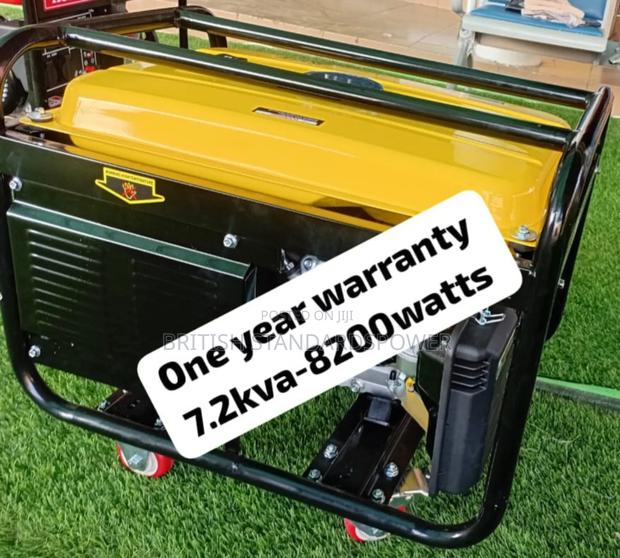 High Power 7.2kva Petrol Generator · Photo 1