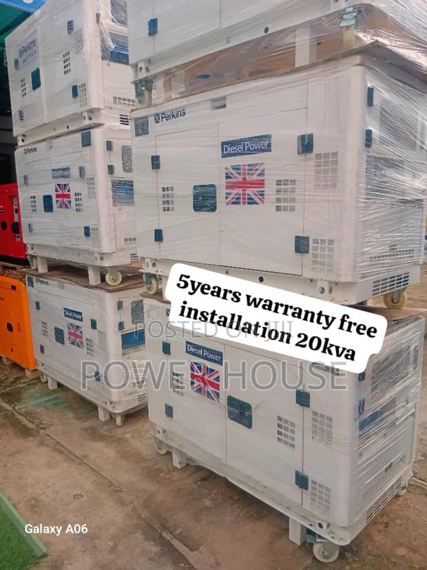 Aircool Vegan Source 20kva Perkins Diesel Generator 20kva · Photo 1