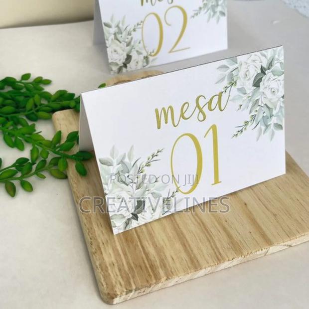 Event Table Numbers · Photo 4