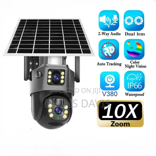 4g Sim Dual Lense Solar Camera 8mp · Photo 1