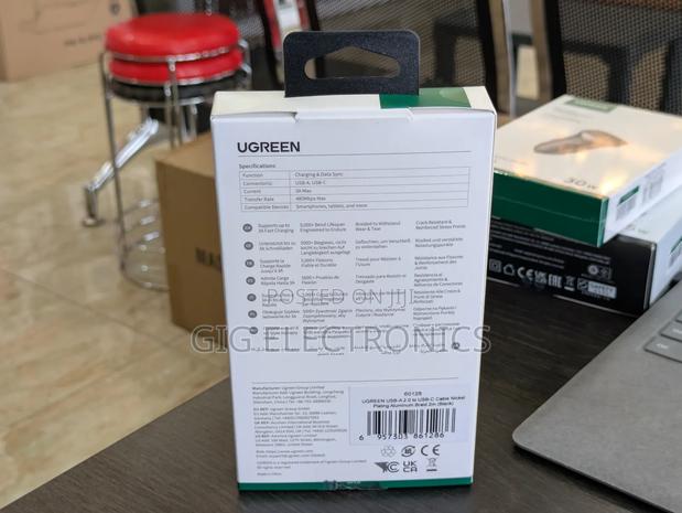 Ugreen 3a Fast Charge Usb a to C Cable Braided Usb C 1m · Photo 2