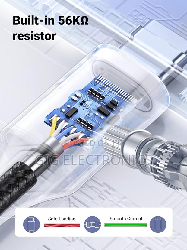 Ugreen 3a Fast Charge Usb a to C Cable Braided Usb C 1m · Photo 7