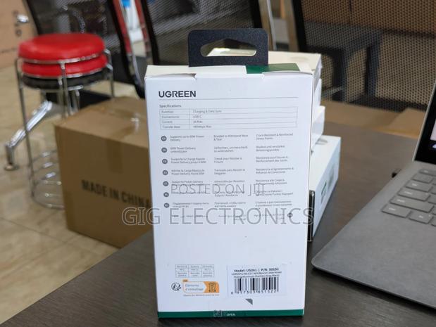 Ugreen USB C to USB C Cable 60w 2m · Photo 2