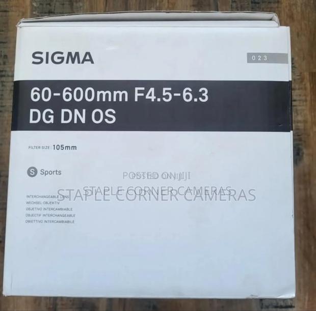 Sigma 60-600mm F4.5-6.3 Dg Dn Os Sports Lens Sony E-mount · Photo 3