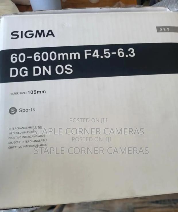 Sigma 60-600mm F4.5-6.3 Dg Dn Os Sports Lens Sony E-mount · Photo 2