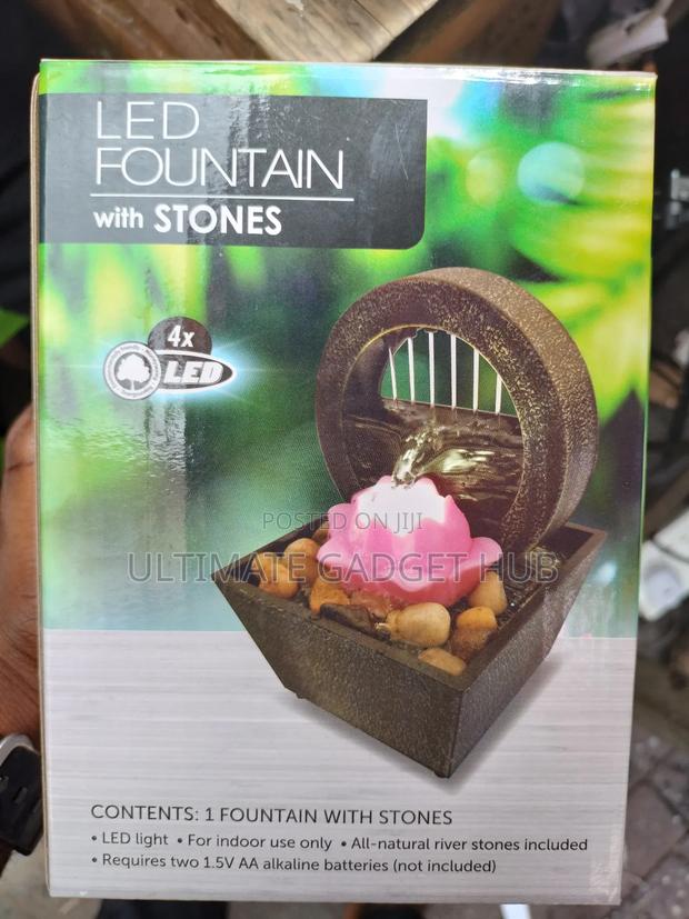Led Fountain With Stones · Photo 3