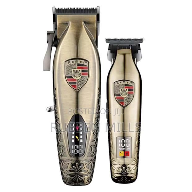 Two in One Kemei Km-2365 Groomsman Hair Barbering Machine · Photo 1