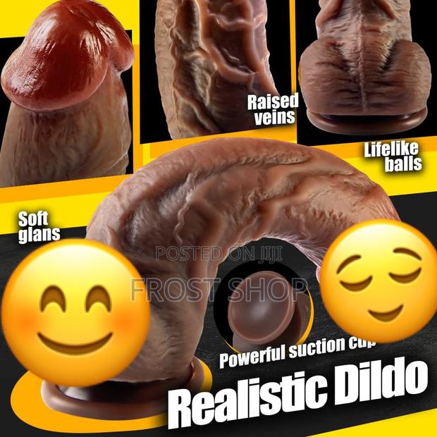 Big Realistic Dildo With Strong Suction Cup · Photo 2