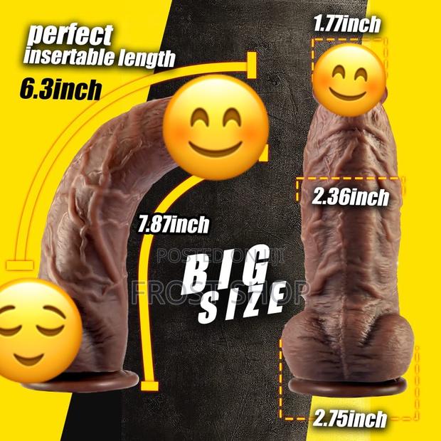 Big Realistic Dildo With Strong Suction Cup · Photo 4