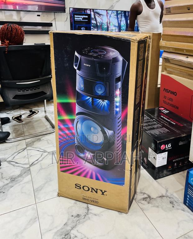Premium Design Sony MHC-V83d Wireless Speaker(Black) · Photo 1