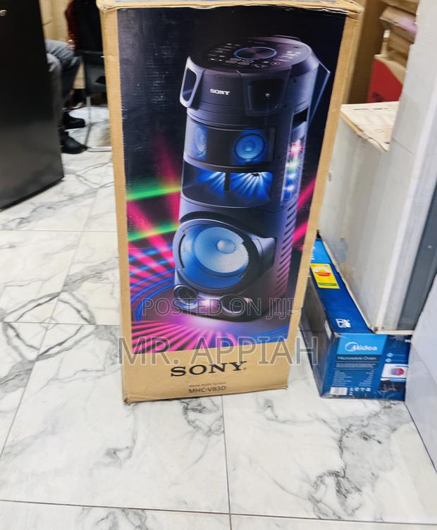 Wireless Bluetooth Speaker Sony MHC-V83d(Black). · Photo 1
