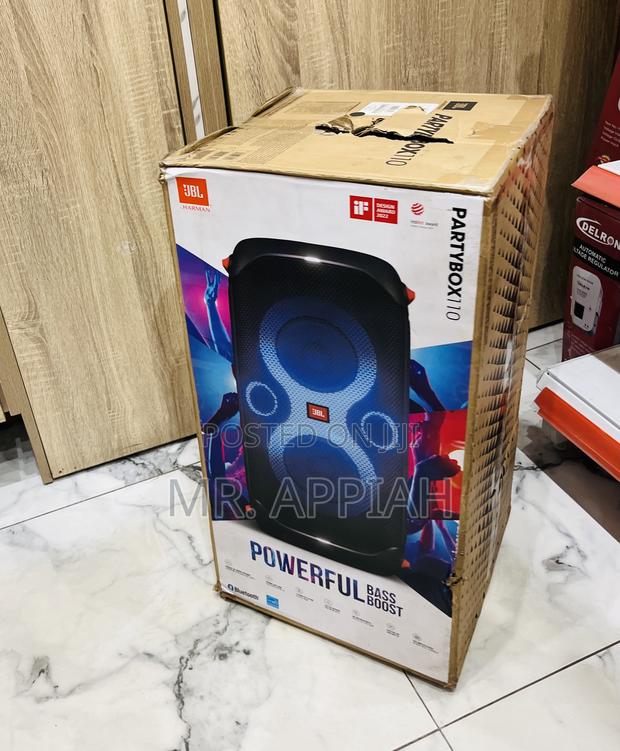 Classic JBL Party Box 110 Portable Bluetooth Speaker(2025) · Photo 1
