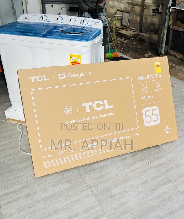 Original TCL 55p635 55” HDR Smart Screen Tv(2025). · Photo 1