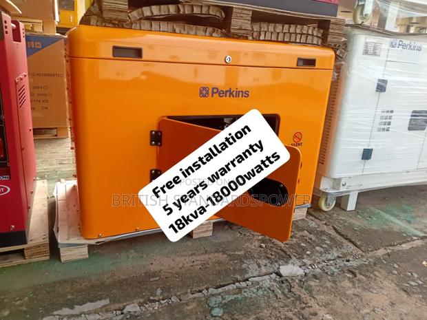 Unbroken Power 18kva Silent Diesel Generator · Photo 1