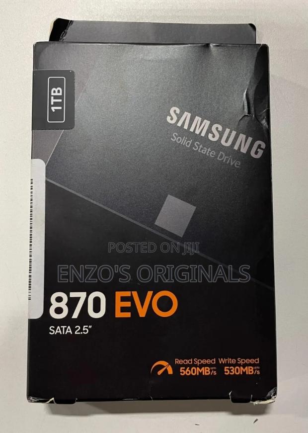 Samsung 870 Evo 1tb Internal SSD 2.5inch Sata Mz-77e1t0b/Am · Photo 1