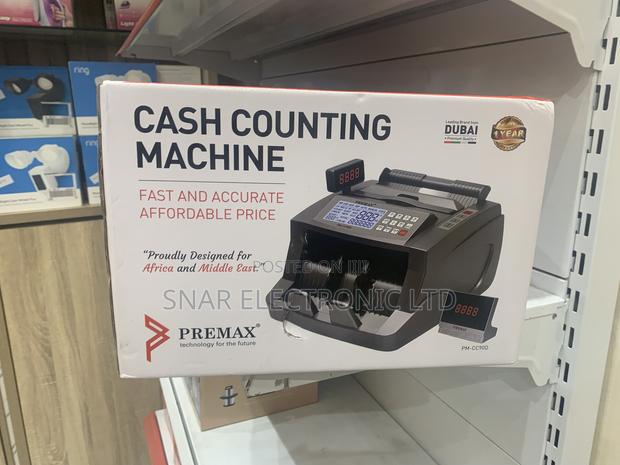 Black Premax Cash Counting Machine · Photo 1