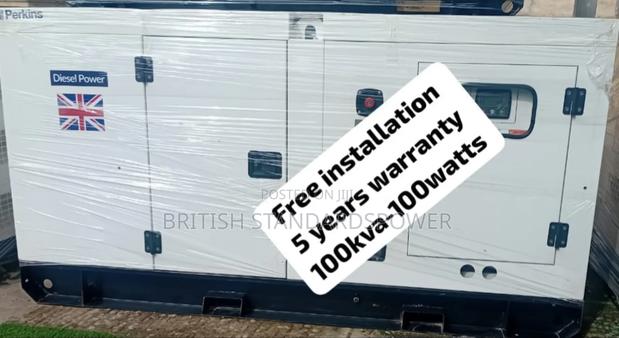 Stabilised Power 100kva Silent Diesel Generator · Photo 1