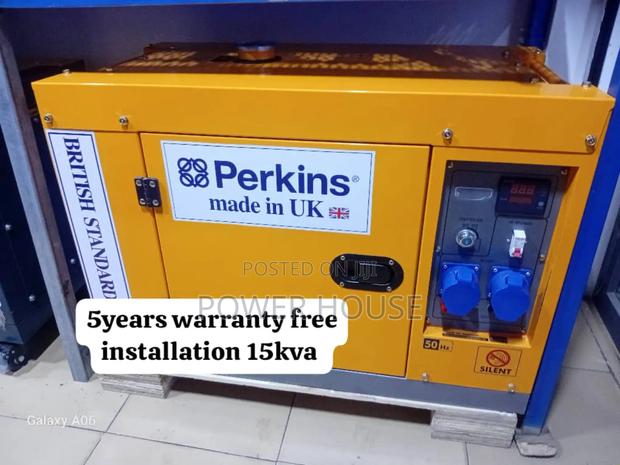 Tycoon Terra Perkins Diesel Generator 15kva 16500watts Diese · Photo 1