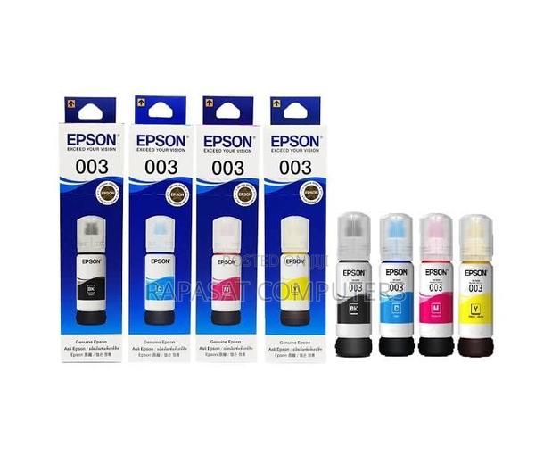 Epson 003 Ink 65ml 1 Set of Colors - ₵170 Per Color · Photo 1