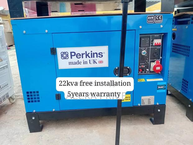 Aether Vault Perkins 22kva Diesel Generator 22kva Diesel · Photo 1