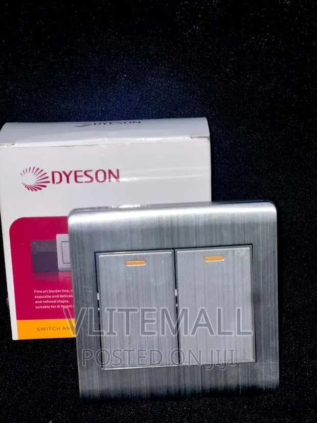 Dyeson 2gang 2way - R3 (Stainless Steel) · Photo 1