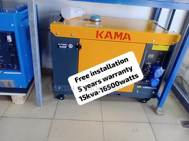 Isolated Power 15kva Silent Diesel Genset · Photo 1