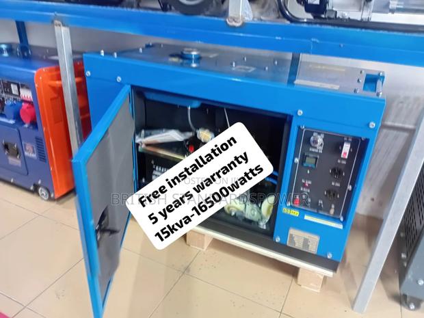 Self Sufficient Power 15kva Silent Diesel Generator · Photo 1