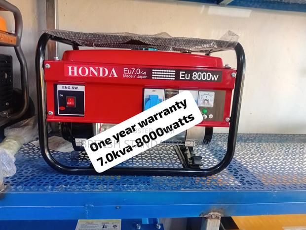 Stabilised Power 7.0kva Petrol Generator · Photo 1