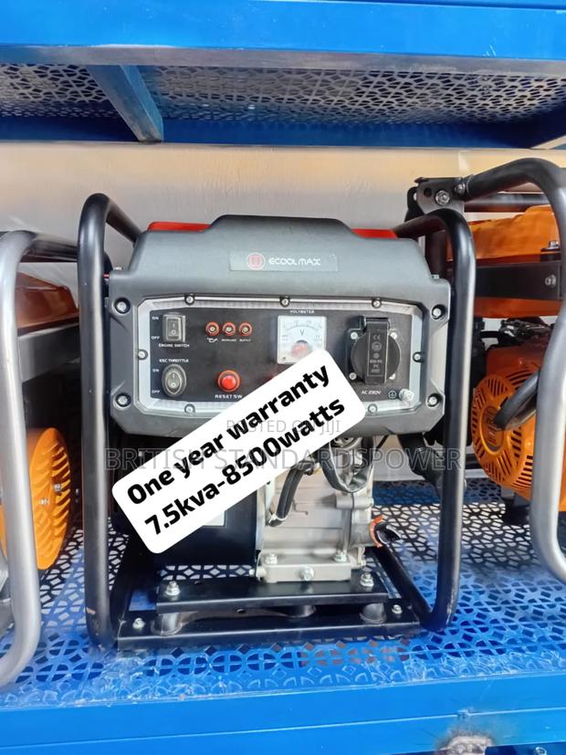 Self Sufficient 7.5kva Petrol Generator · Photo 1