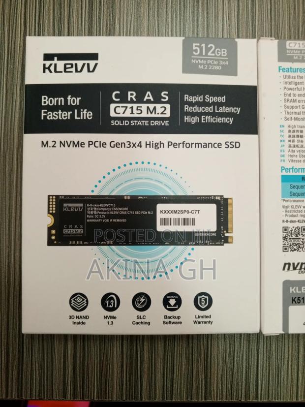Klevv M.2 Nvme Pcie 3d Nand 512gb SSD · Photo 1