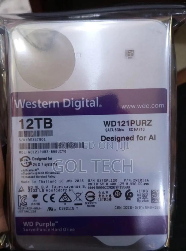12tb HDD Western Digital Hard Drive 12 Tb · Photo 1