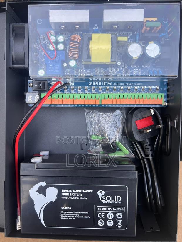 Power Supply CCTV With Battery 9ah 16ch/20a Power Backup · Photo 2