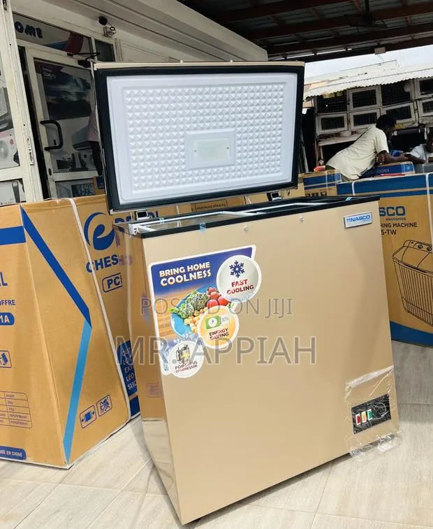 Super Cooling Nasco 150L Single Door Freezer(Nas200fl)Gold · Photo 1